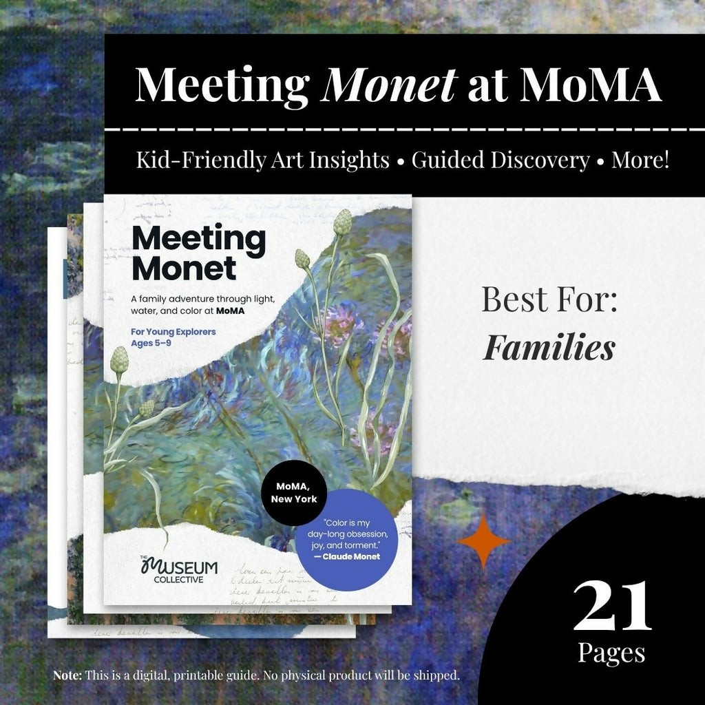 Meeting Monet at MoMA: A Family Art Guide for Kids Ages 5–9 – museum guide PDF preview