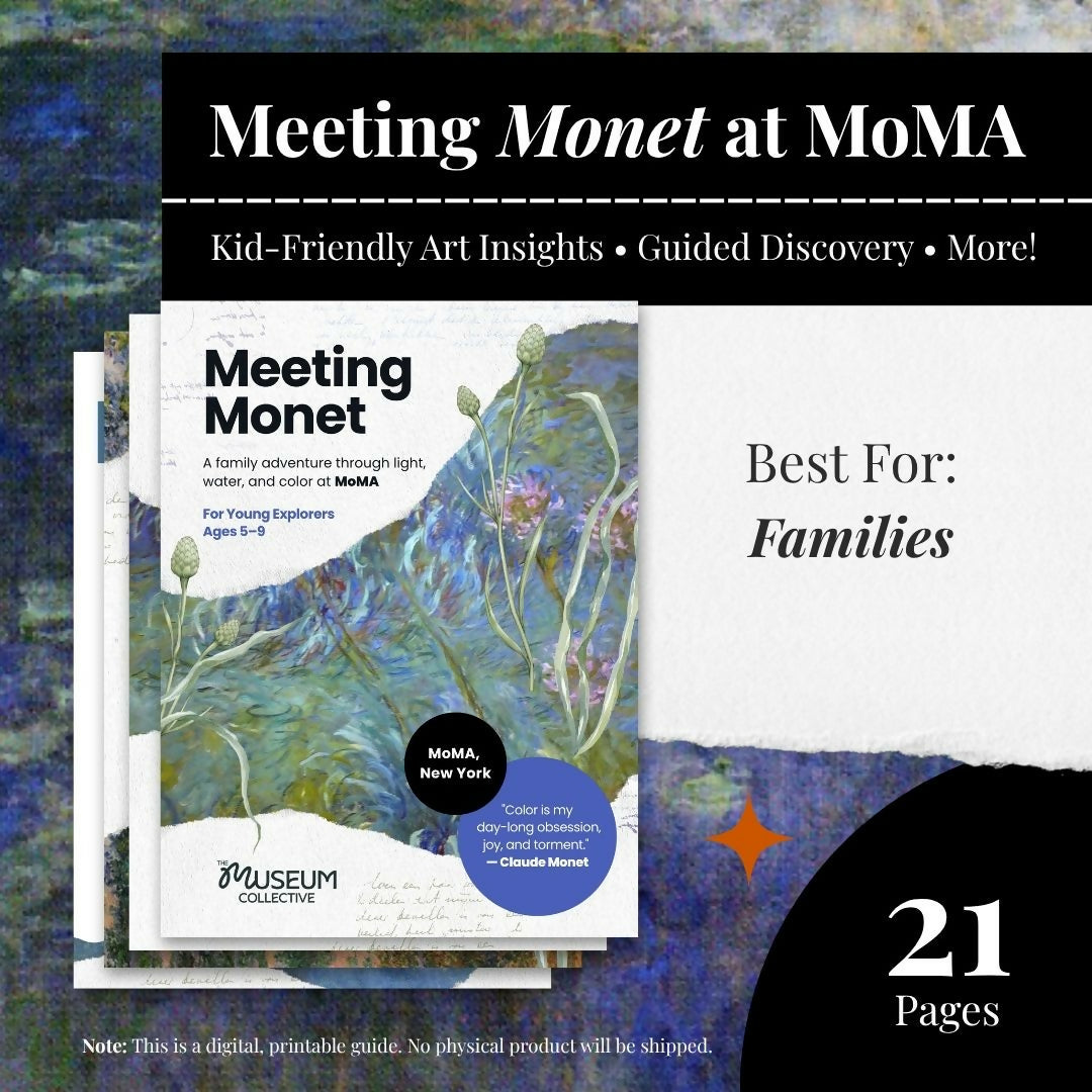 Meeting Monet at MoMA: A Family Art Guide for Kids Ages 5–9 – museum guide PDF preview