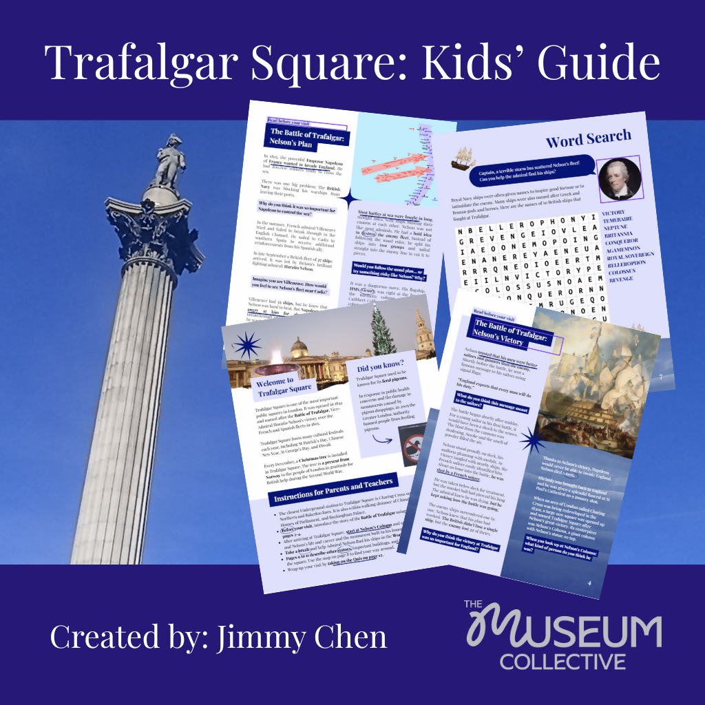 Trafalgar Square Guide (Ages 5-11) – museum guide PDF preview