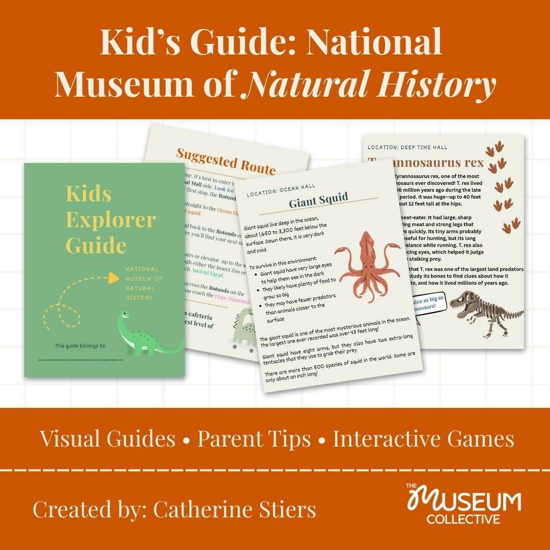 Smithsonian Natural History Museum Family Guide (Kids Activities + Self-Guided Tour) – museum guide PDF preview