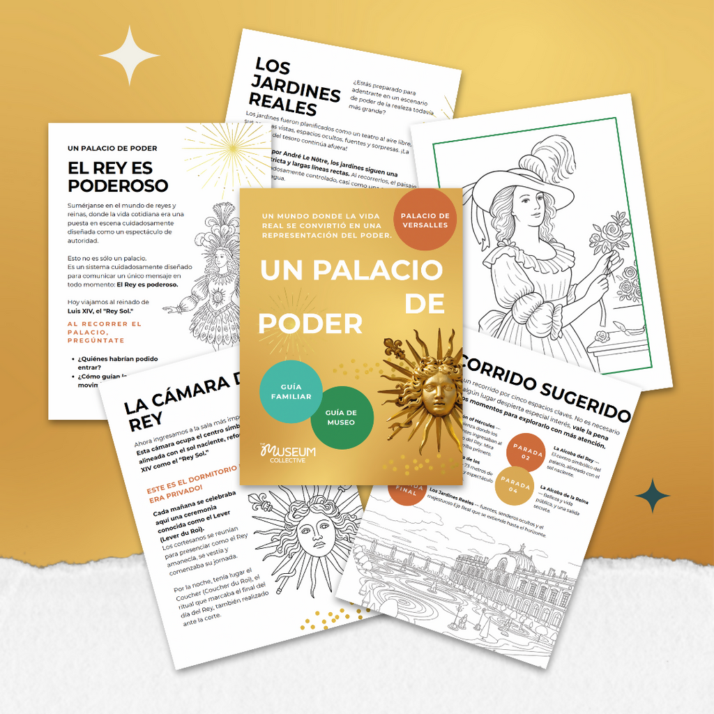 Palacio de Versalles con Niños: Una Guía Familiar sobre el Poder Real, los Secretos y los Jardines – museum guide PDF preview