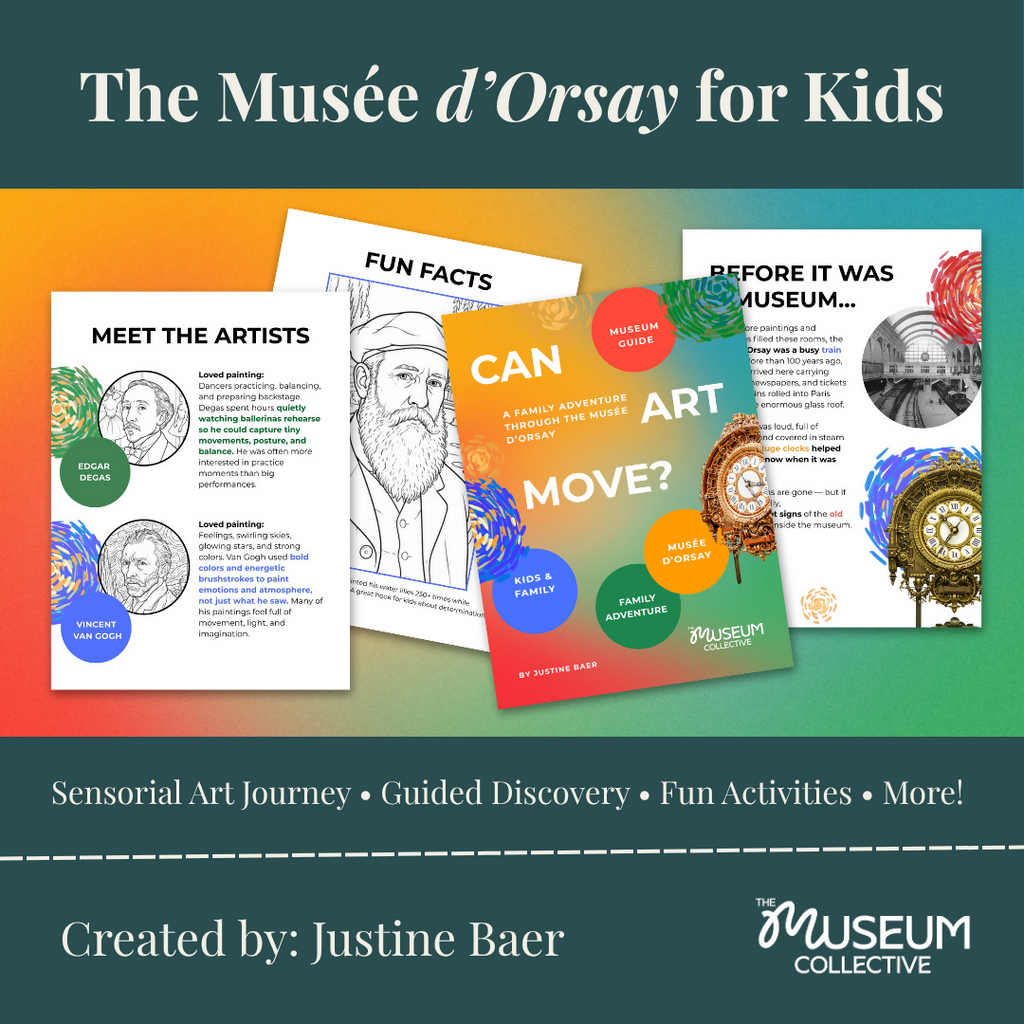 Musée d’Orsay Family Adventure Guide: Monet, Van Gogh & Impressionist Art for Kids – museum guide PDF preview