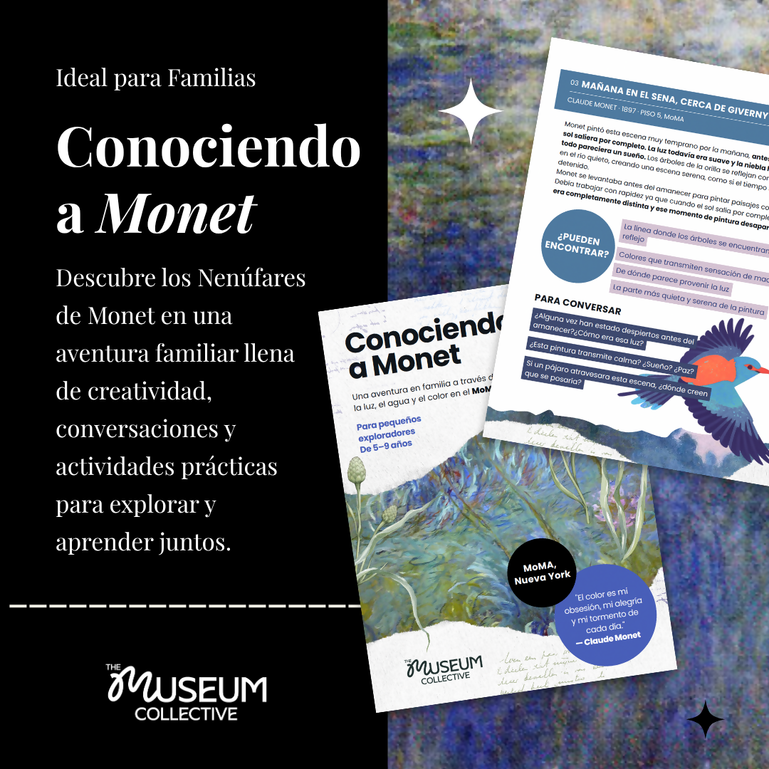 Conociendo a Monet en el MoMA: Guía familiar para pequeños exploradores De 5–9 años – museum guide PDF preview
