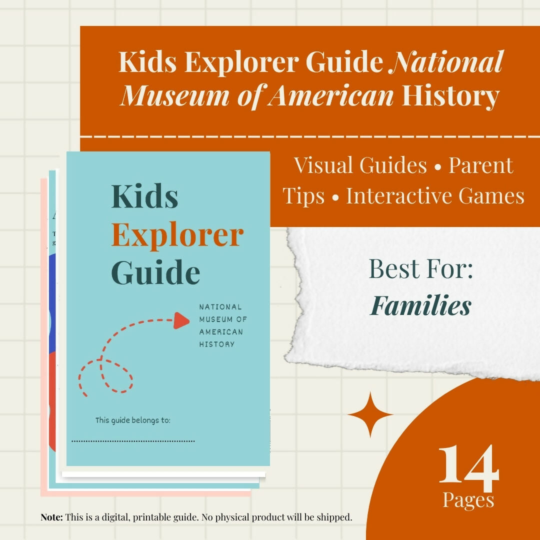 National Museum of American History Guide – Self-Guided Tour & Activity Pack – museum guide PDF preview