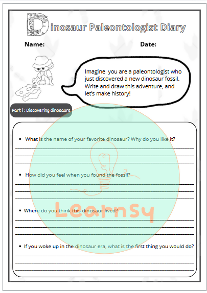 AMNH Paleontologist Diary – museum guide PDF preview
