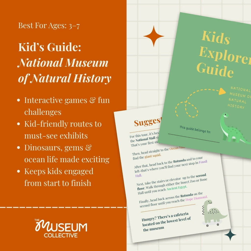 Smithsonian Natural History Museum Family Guide (Kids Activities + Self-Guided Tour) – museum guide PDF preview