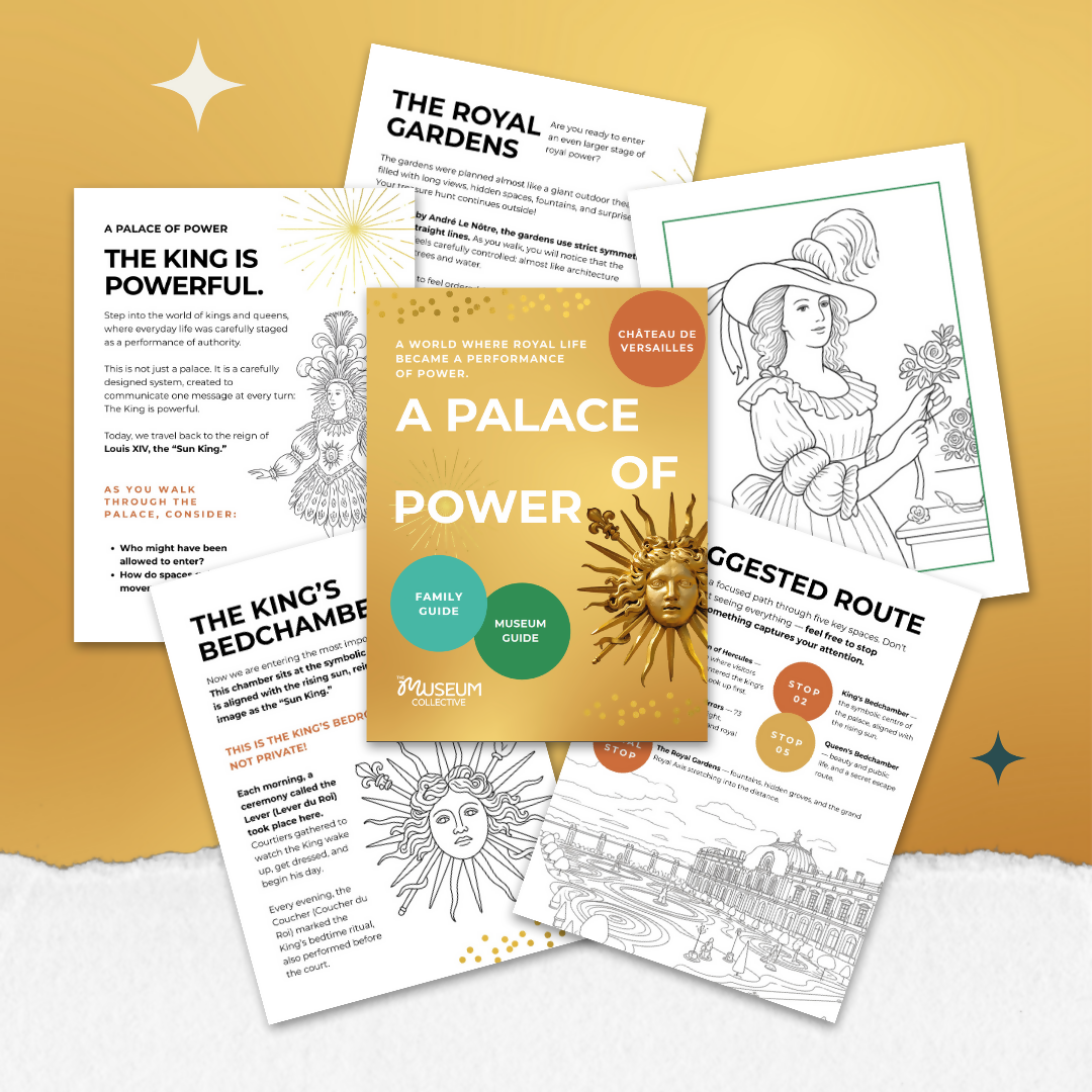 Château de Versailles with Kids: A Family Guide to Royal Power, Secrets, and Gardens – museum guide PDF preview