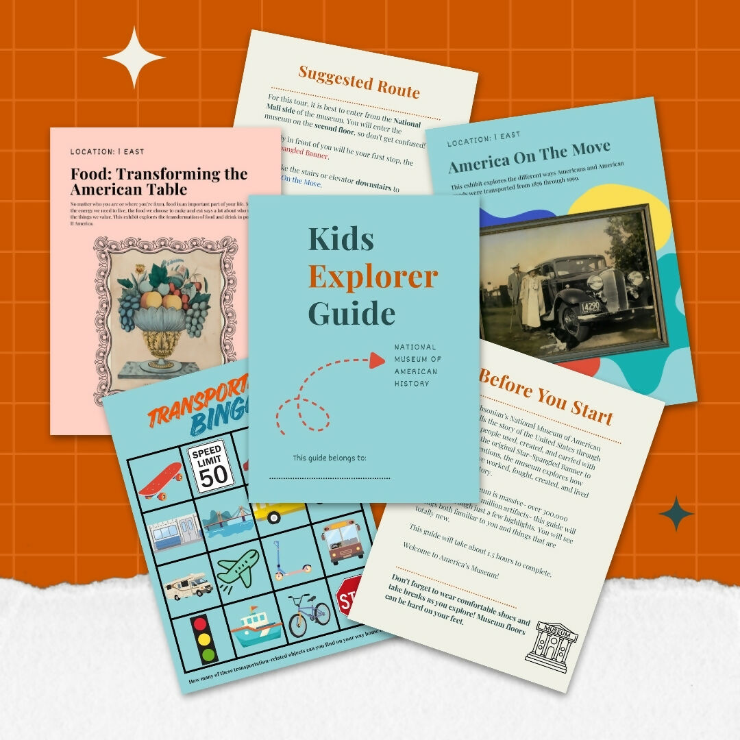 National Museum of American History Guide – Self-Guided Tour & Activity Pack – museum guide PDF preview