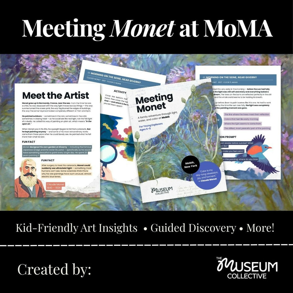 Meeting Monet at MoMA: A Family Art Guide for Kids Ages 5–9 – museum guide PDF preview