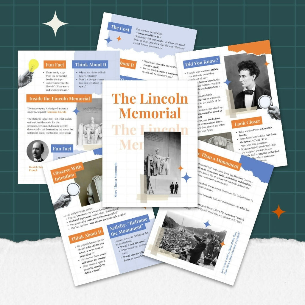 Lincoln Memorial Self-Guided Tour: A Thoughtful Experience for Relaxed & Curious Explorers (Washington, DC) – museum guide PDF preview
