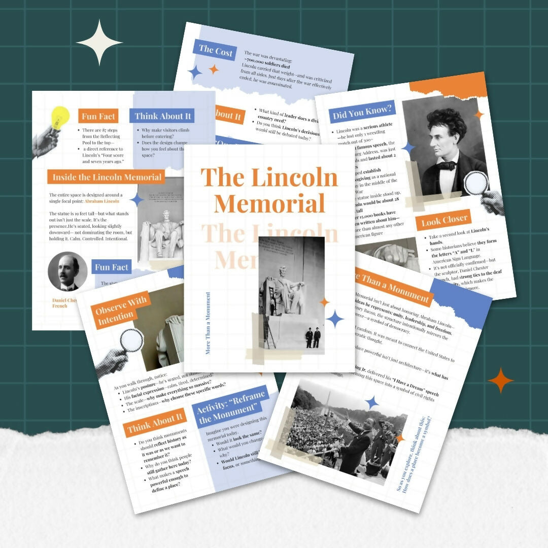 Lincoln Memorial Self-Guided Tour: A Thoughtful Experience for Relaxed & Curious Explorers (Washington, DC) – museum guide PDF preview