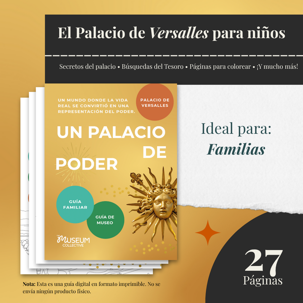 Palacio de Versalles con Niños: Una Guía Familiar sobre el Poder Real, los Secretos y los Jardines – museum guide PDF preview