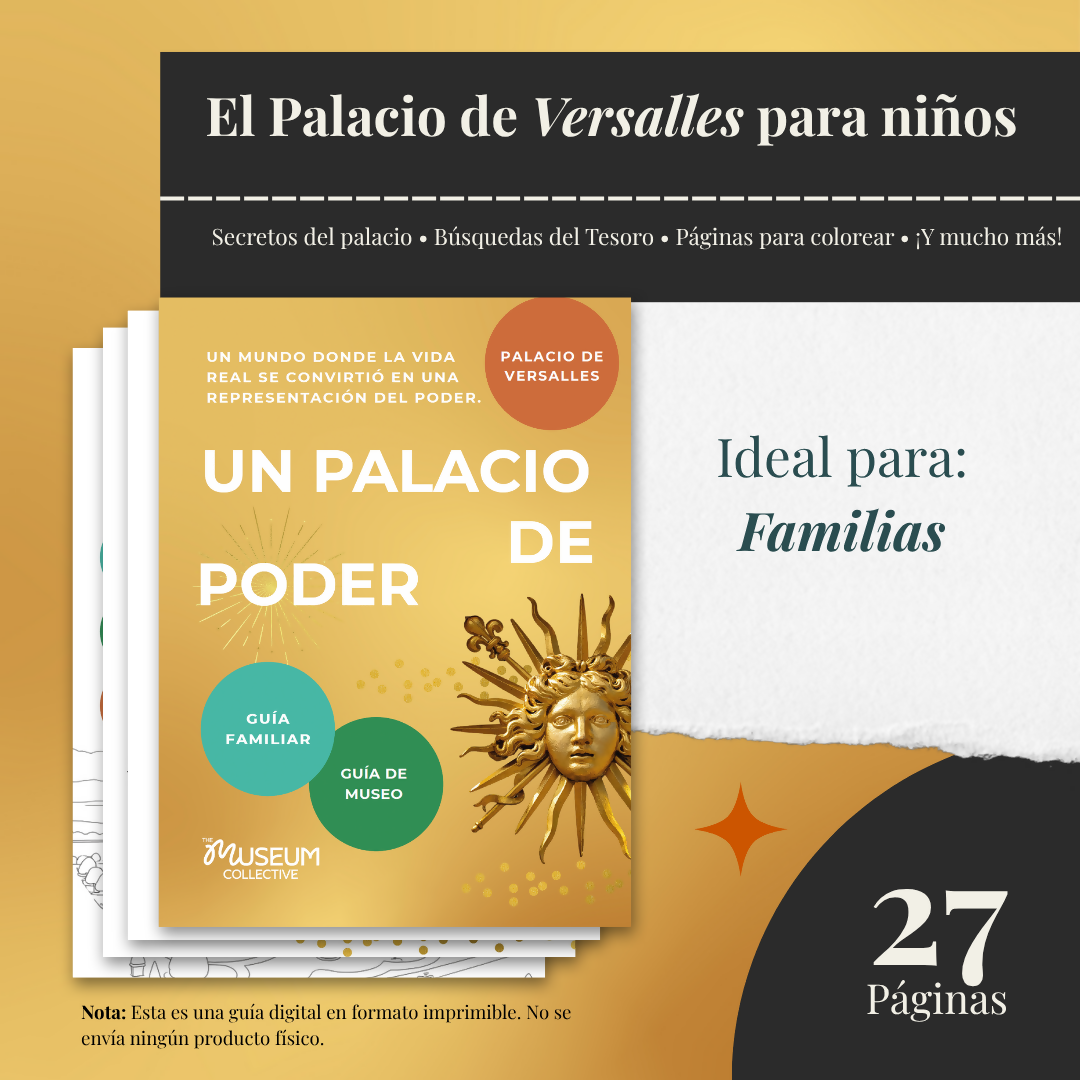 Palacio de Versalles con Niños: Una Guía Familiar sobre el Poder Real, los Secretos y los Jardines – museum guide PDF preview