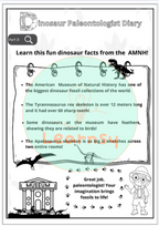 AMNH Paleontologist Diary