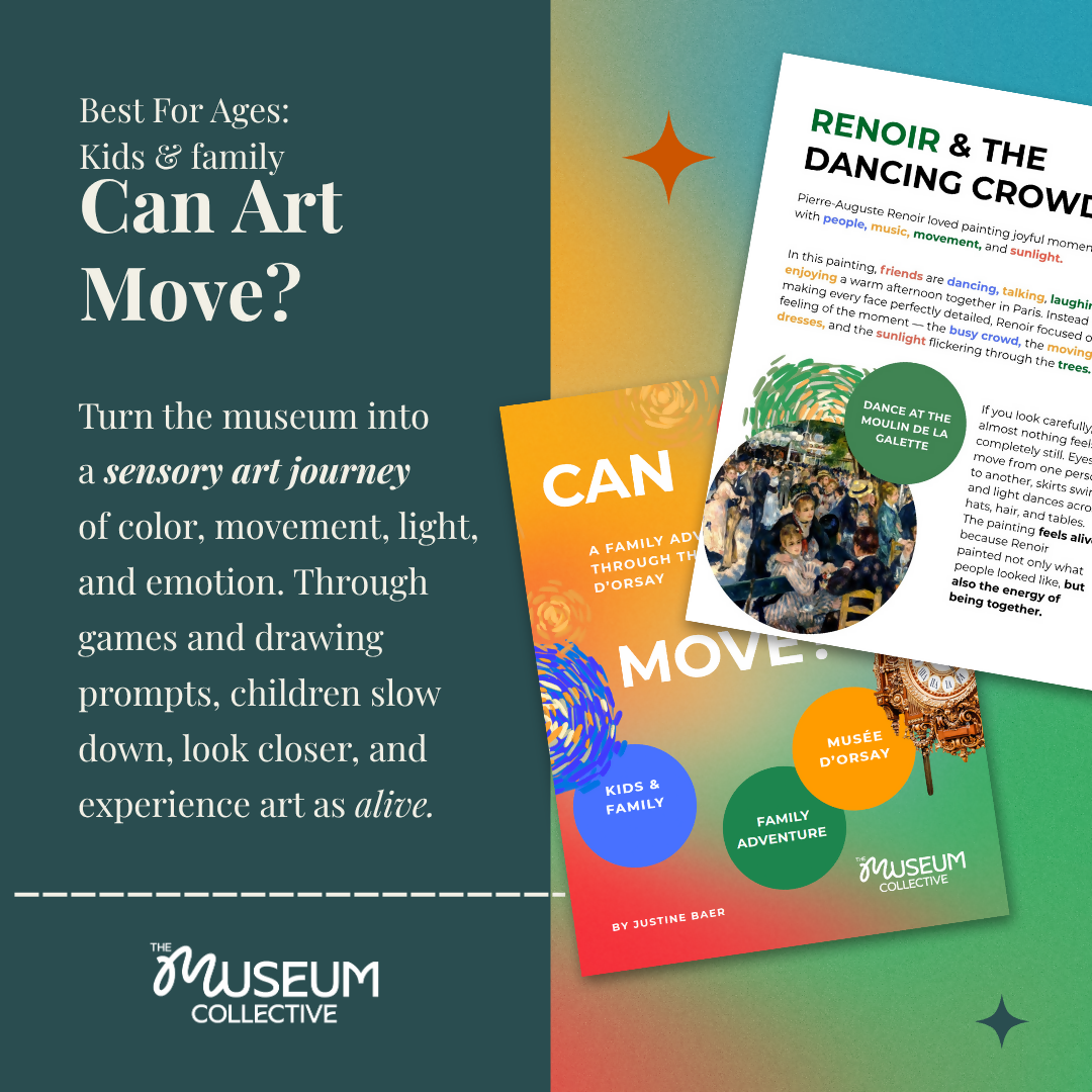 Musée d’Orsay Family Adventure Guide: Monet, Van Gogh & Impressionist Art for Kids – museum guide PDF preview
