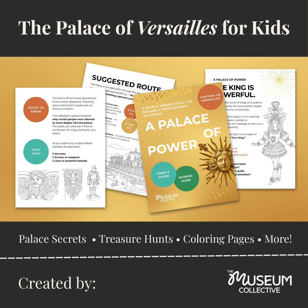 Château de Versailles with Kids: A Family Guide to Royal Power, Secrets, and Gardens – museum guide PDF preview