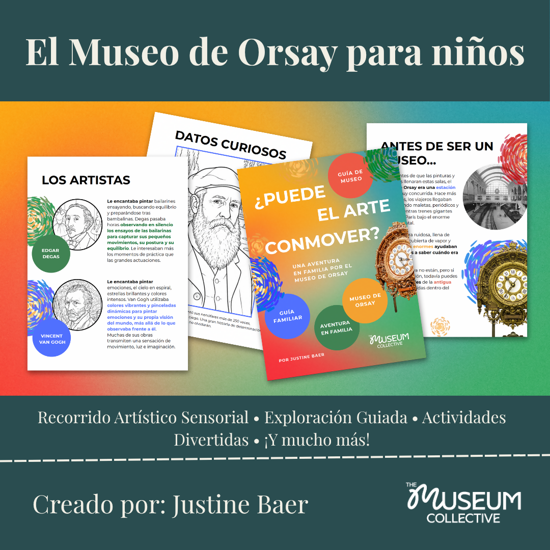 Guía Familiar del Museo de Orsay: Monet, Van Gogh y el Impresionismo para Niños – museum guide PDF preview