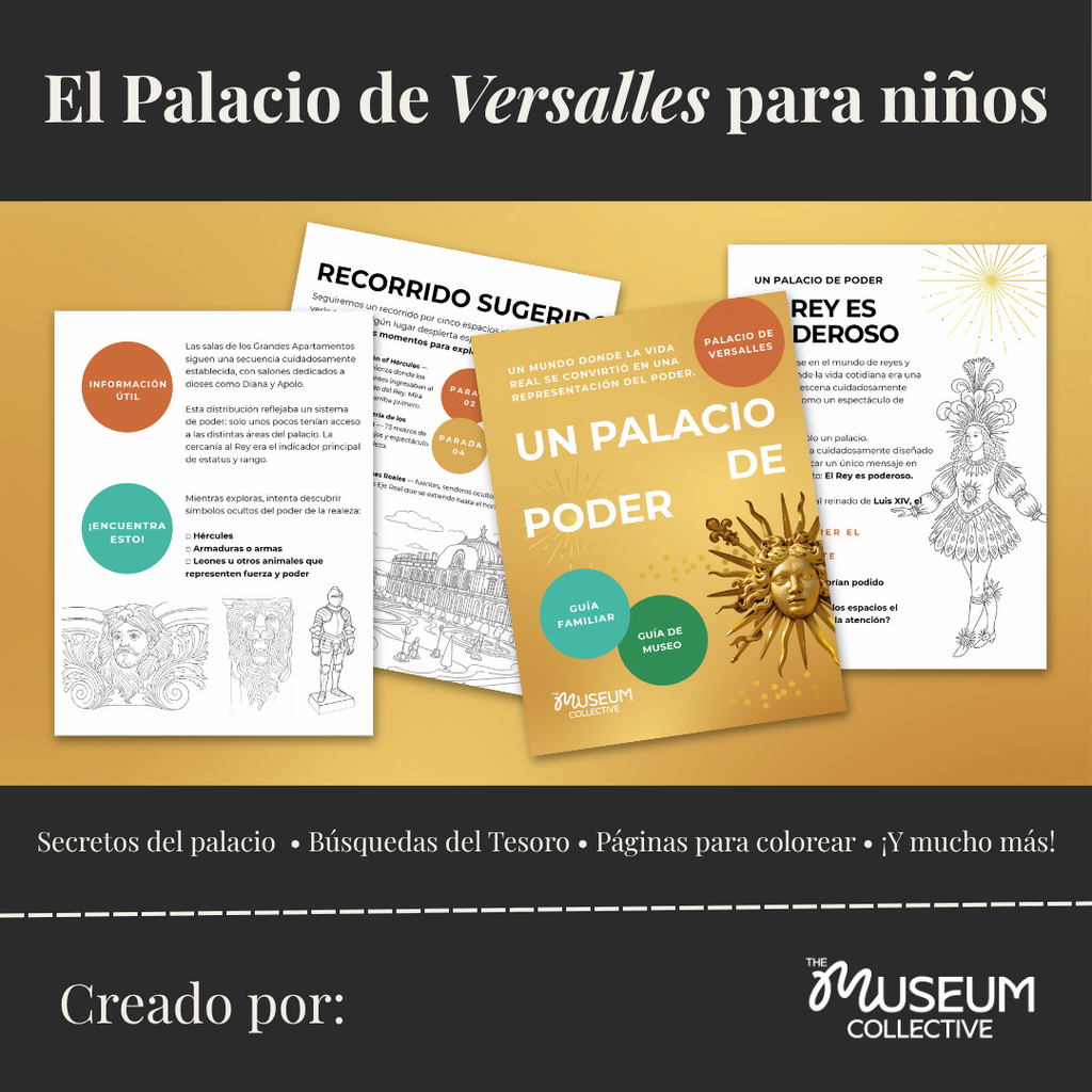 Palacio de Versalles con Niños: Una Guía Familiar sobre el Poder Real, los Secretos y los Jardines – museum guide PDF preview