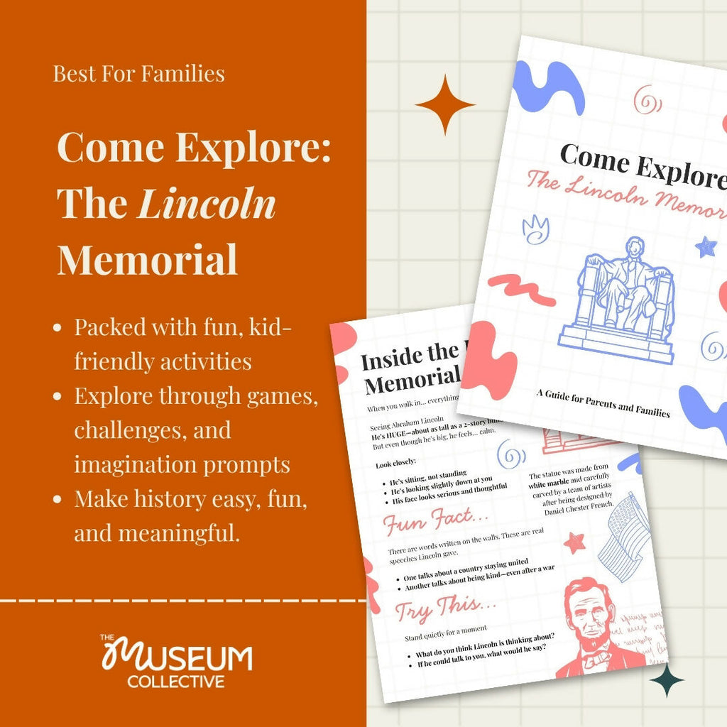 Lincoln Memorial for Kids (Ages 6–12): Interactive Family Guide + Self-Guided Tour in Washington, DC – museum guide PDF preview