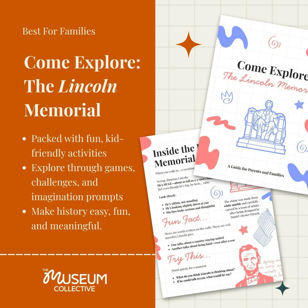 Lincoln Memorial for Kids (Ages 6–12): Interactive Family Guide + Self-Guided Tour in Washington, DC – museum guide PDF preview